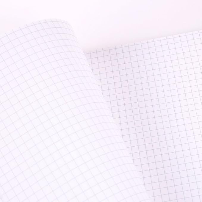 KAISA Graph Paper Filler Paper, 8"x10.5" 4x4 Graph/Quad Rule Filler Paper 3-Hole Punched 1/4inch Grid Paper Loose-Leaf Paper for 3-Ring Binders,150sheet/pack, 3pack F15001Q
