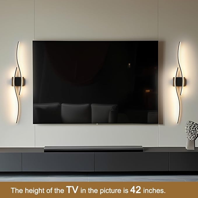 Daunton Hardwired Modern Wall Sconce Set of Two