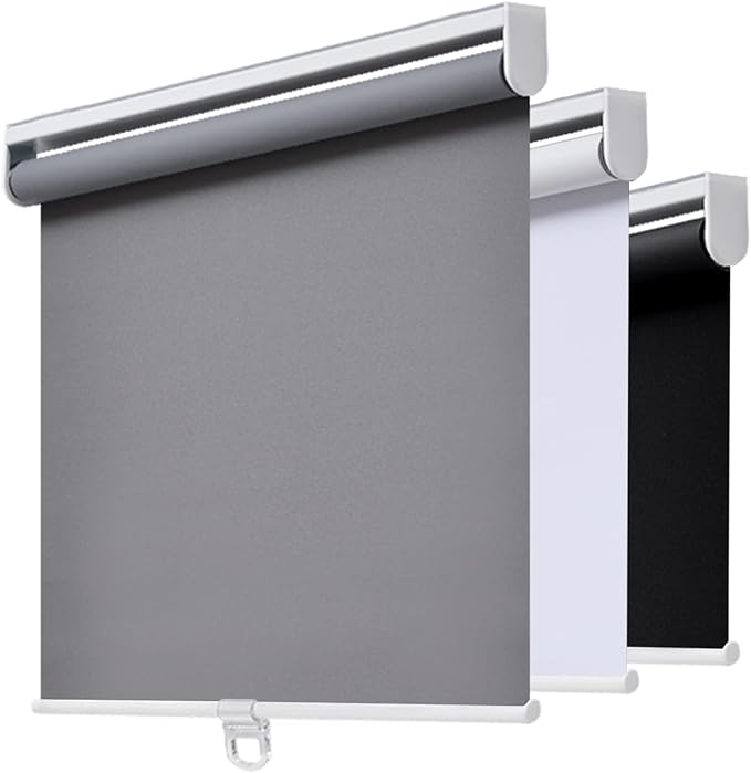 AOSKY Cordless Roller Shades Blackout Blinds