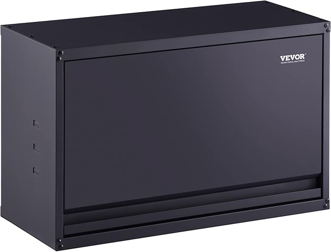VEVOR Metal Storage Cabinet, 120lbs Load Capacity per Shelf, Press to Close &