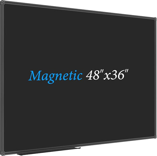 JILoffice Magnetic Chalkboard/Black Board 48 x 36 Inch