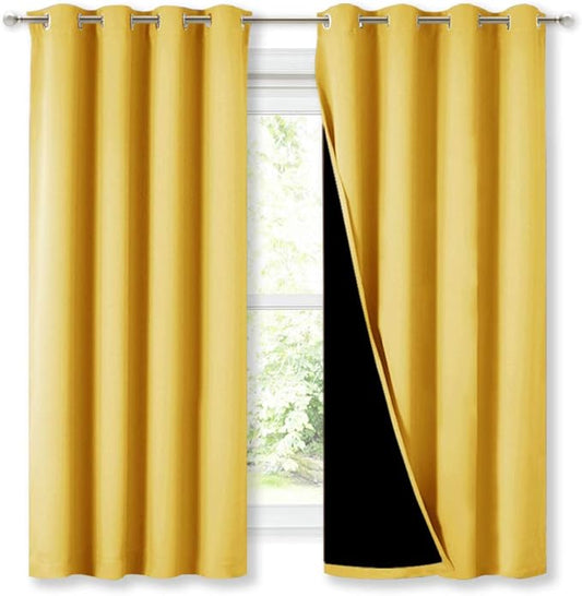 NICETOWN Blackout Lined Curtains