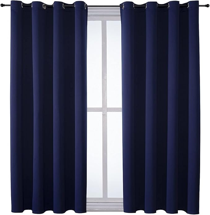 ChrisDowa Grommet Blackout Curtains