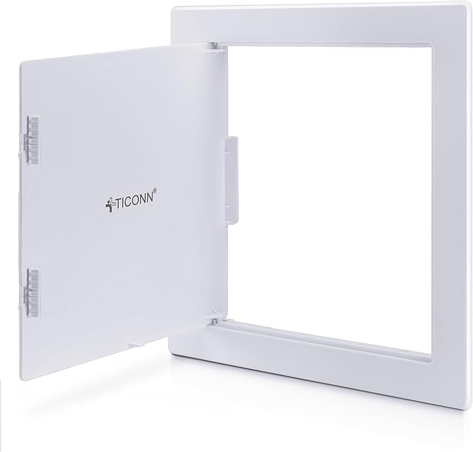 TICONN Access Panel for Drywall, 14 x 14 Inch ABS Plastic Wall Hole Cover