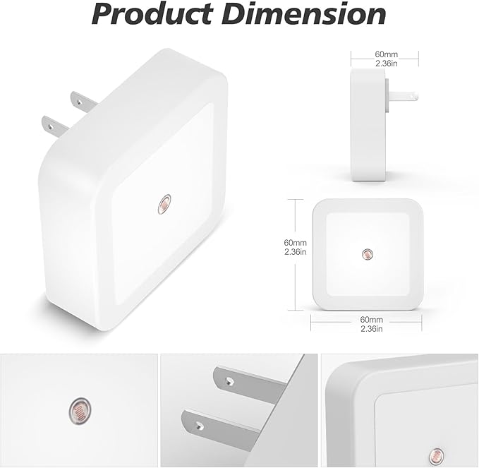 Sujeet Night Light, Night Lights Plug into Wall, Nightlight Plug in Night Light