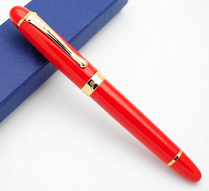 JINHAO X450 Fountain Pen M Nib (Chinese Red)