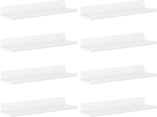 Lifewit Floating Shelves for Bathroom, Acrylic Wall Organizer for Perfume