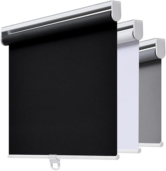 AOSKY Cordless Roller Shades Blackout Blinds