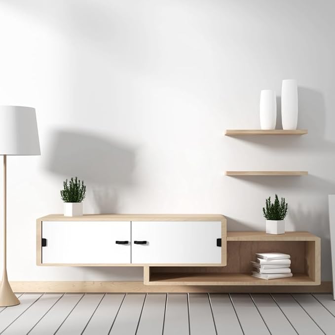 Arthome 23.6"x200" White Contact Paper, Peel and Stick Matte Wallpaper