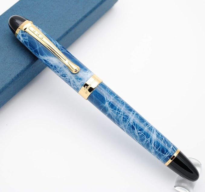 JINHAO X450 Fountain Pen M Nib (Green Marble)