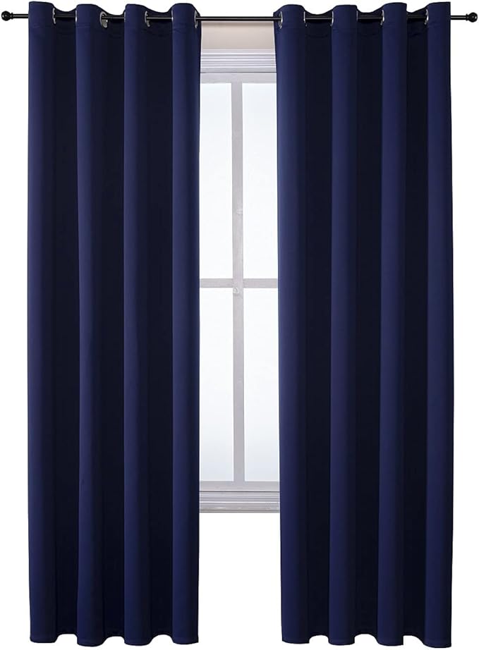 ChrisDowa Grommet Blackout Curtains