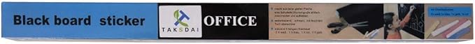 Chalkboard Wall Sticker 2 Rolls 18" x 79" Wallpaper Peel and Stick Chalk Board