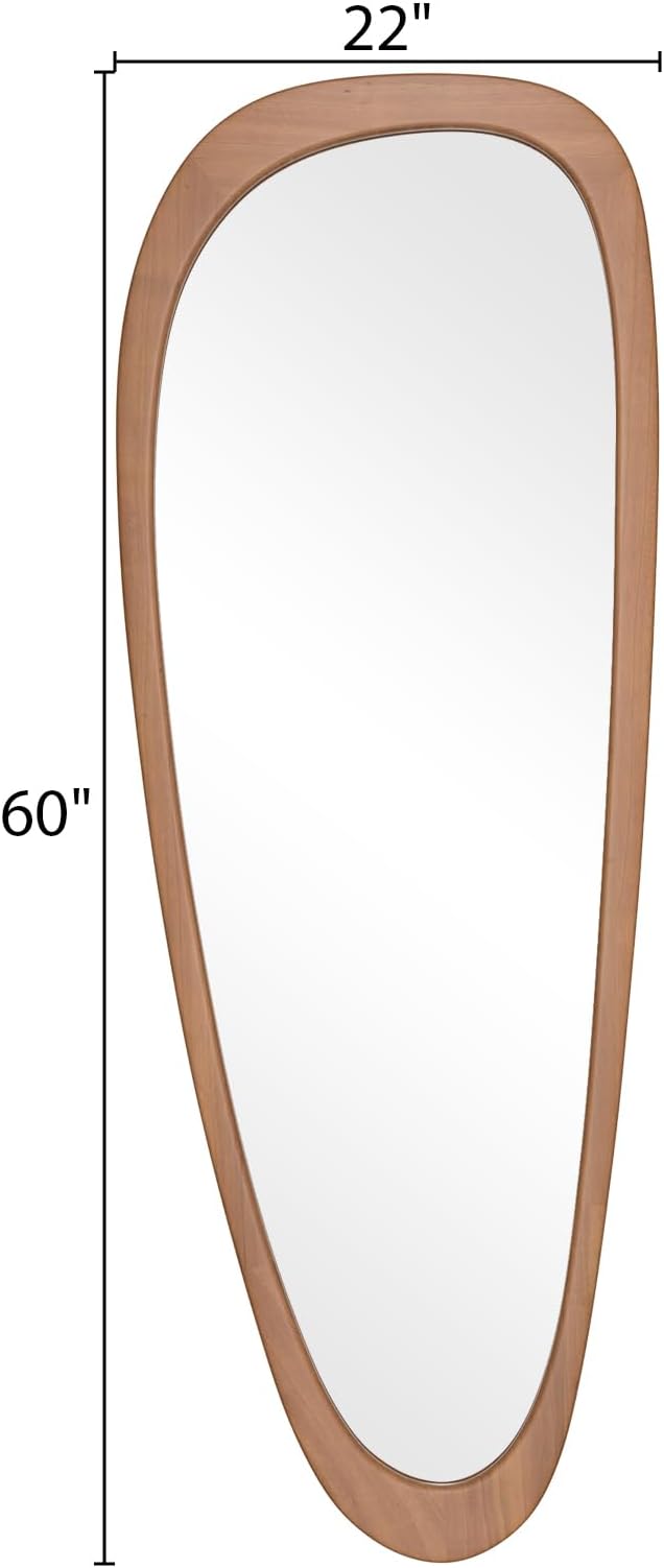 WallBeyond Asymmetrical Mirror, Irregular Mirror Full Length, Boho Wall Mirrors