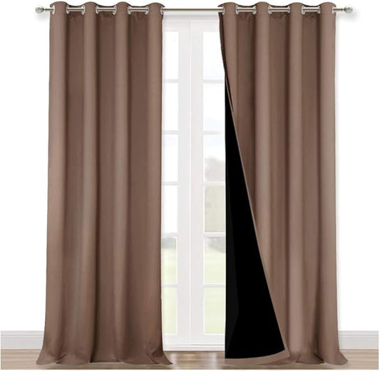 NICETOWN Cold Reducing Curtains, Complete Blackout Shades
