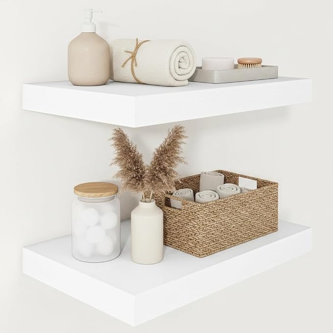 Vivelove 24/36/48/16 Inch Floating Shelves