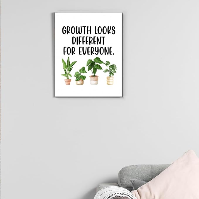 Motivational Wall Art Classroom Decor, Inspirational Mental Health Posters