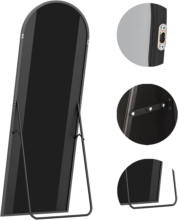 Full Length Mirror, Oversized Standing Hanging or Leaning Against Wall Mounted
