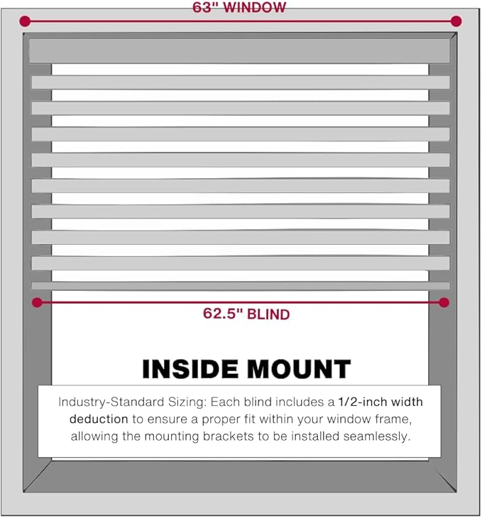 LOTUS & WINDOWARE Cordless Mini Blind, Window Blinds