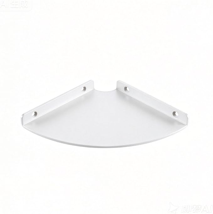 Corner Floating Shelf, 3.0mm Aluminum Alloy Corner Shelves Wall Mounted