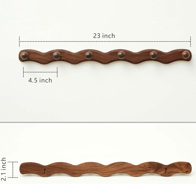 Wood Coat Rack Wall Mount