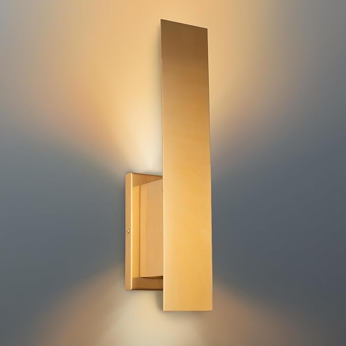 Edwarmlux Indoor Wall Sconces, Modern Wall Lights, Up and Down Wall Mount Light