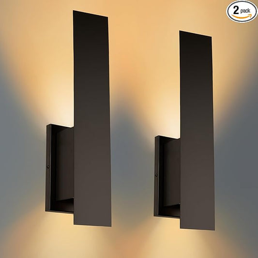 Edwarmlux Indoor Wall Sconces, Modern Wall Lights, Up and Down Wall Mount Light