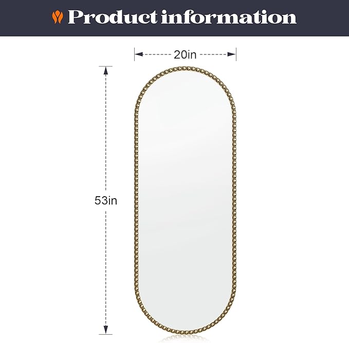 Champagne Bronze Bathroom Mirror