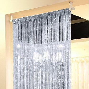 ave split Decorative Door String Curtain Wall Panel Fringe Window Room Divider