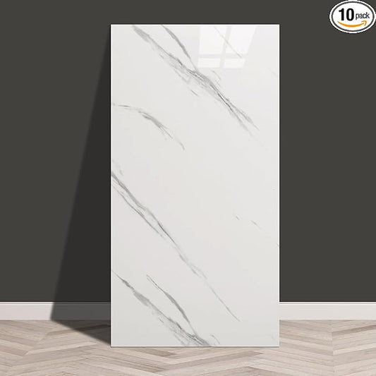 Haimin Wall Panels Peel and Stick 10 Pieces 23.6x11.8in Lightweight Backsplash