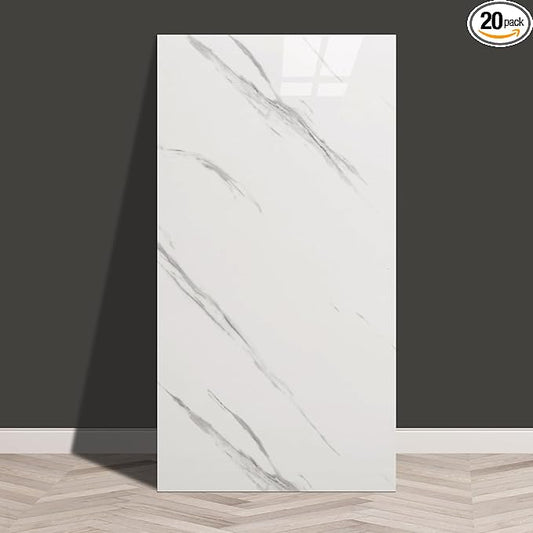 Haimin Wall Panels Peel and Stick 20 Pieces 23.6x11.8in Lightweight Backsplash