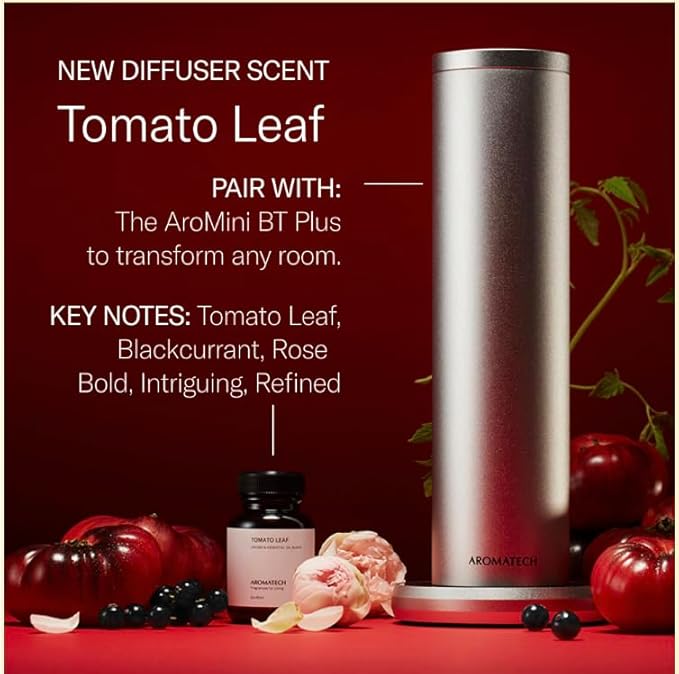 AromaTech Tomato Leaf Essential Oils - for Aroma Oil Scent Diffusers (10 mL, Tomato Leaf)