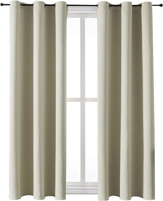 ChrisDowa Grommet Room Darkening Curtains