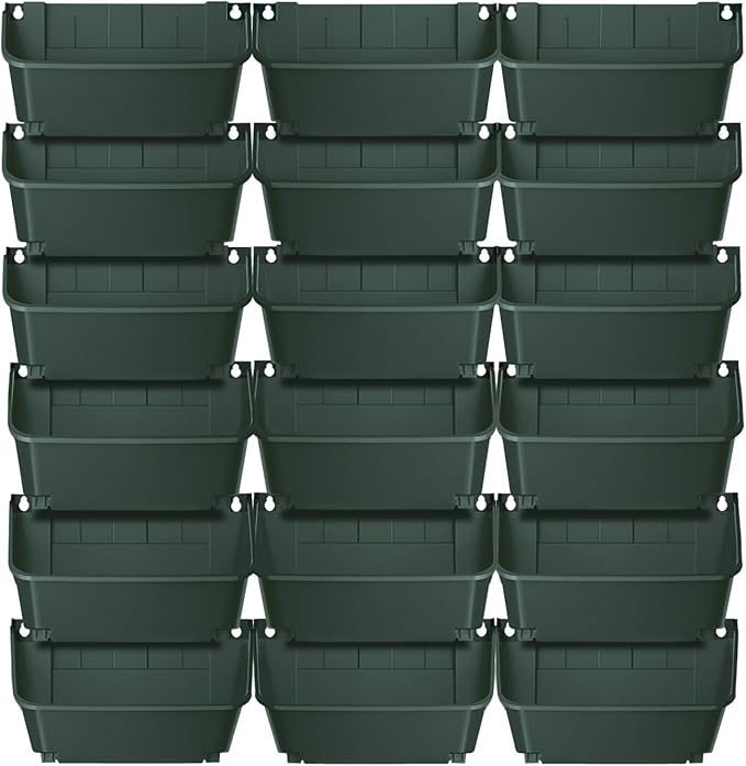 Vertical Garden Planter, 13 inch Wall Mounted Planter