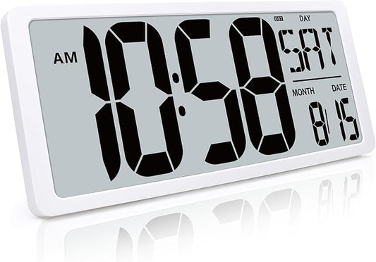 TXL 18.44" Large Digital Wall Clock
