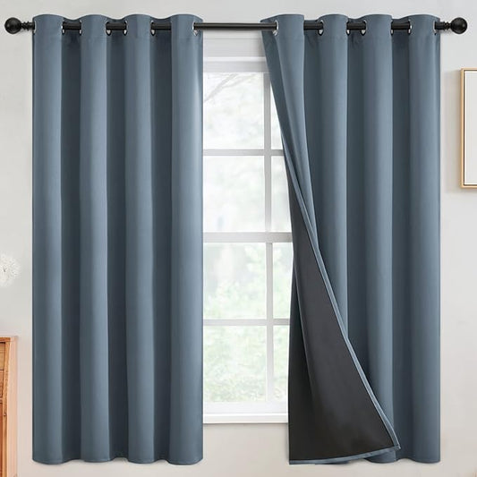 SimpleHome 100% Blackout Curtains