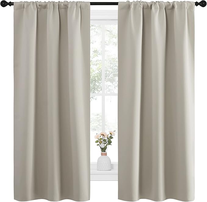 NICETOWN Blackout Curtains for Living Curtains, Room Darkening Window Curtain