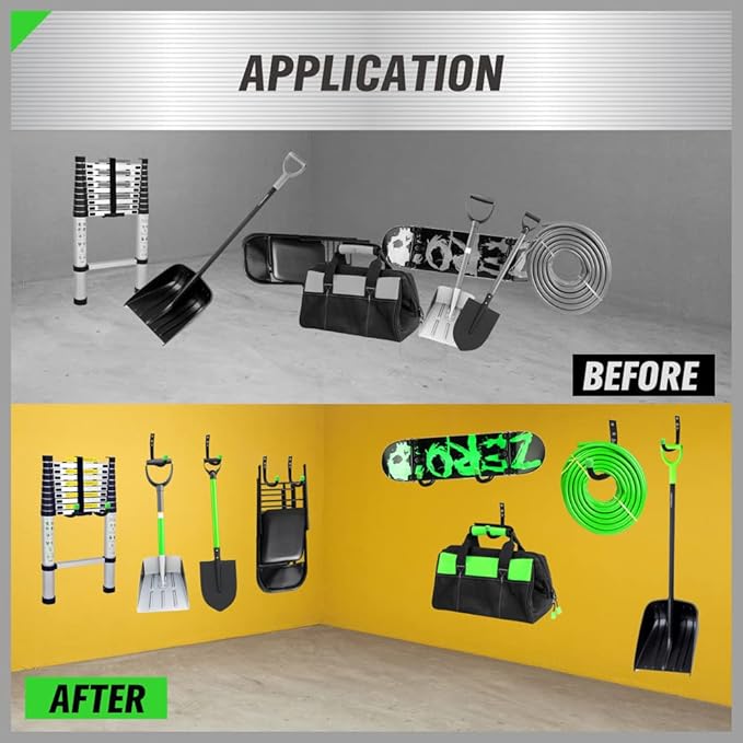 SWANLAKE Heavy Duty Garage Storage Utility Hooks, Utility Hooks