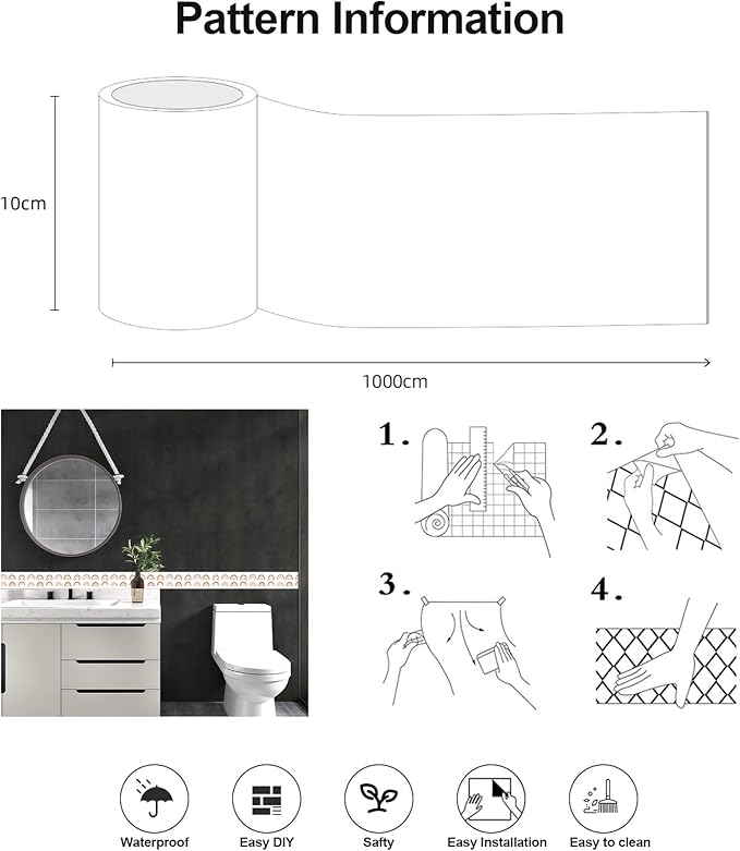 Rainbow Wallpaper Border Peel and Stick Teacher Created Resources Poster