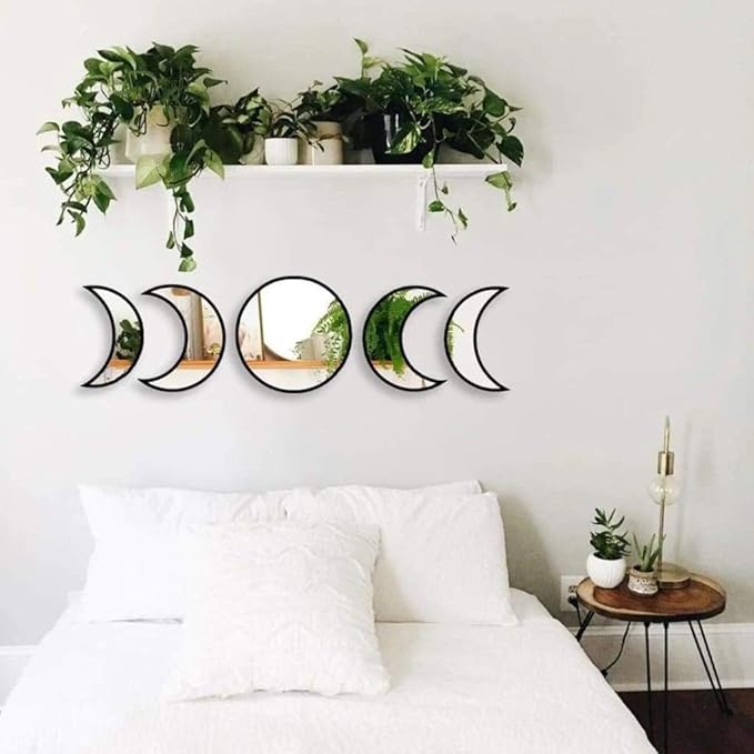 5 Pieces Scandinavian Natural Decor Acrylic Wall Decorative Interior Design