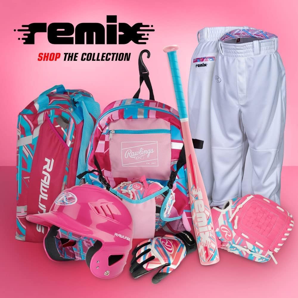 Rawlings Remix T-Ball Bat - Lightweight -12 Drop | 2 1/4" Aluminum Barrel | Perfect for USA Baseball & Softball