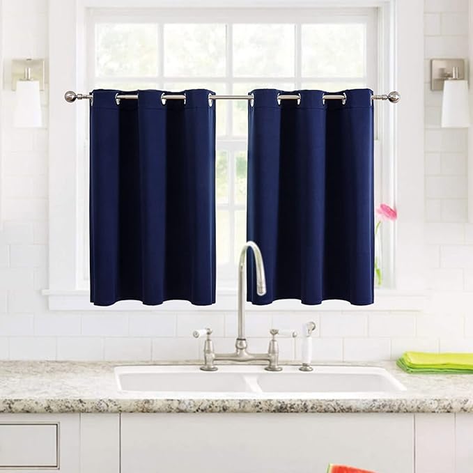 ChrisDowa Small Window Curtains