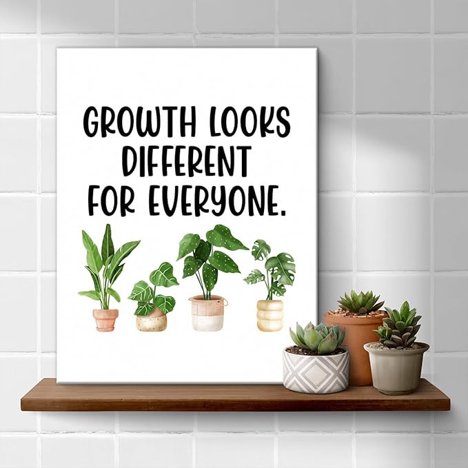Motivational Wall Art Classroom Decor, Inspirational Mental Health Posters