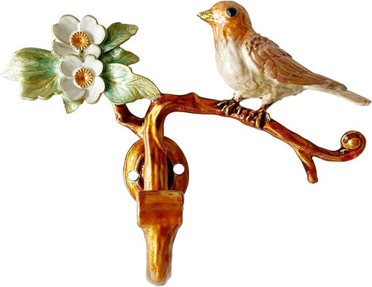 Vintage Bird Shaped Decorative Wall Hook Rack Hanger