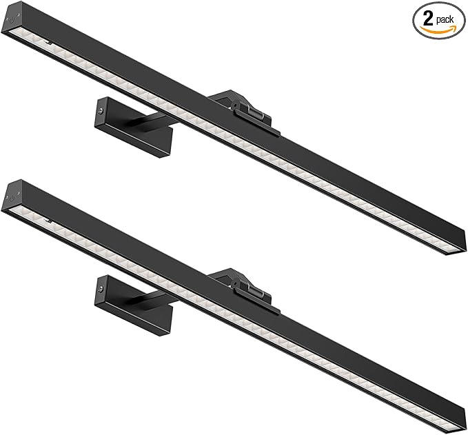 Afyuol Picture Lights for Wall, Battery Operated Picture Light 24in Gallery