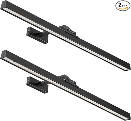 Afyuol Picture Lights for Wall, Battery Operated Picture Light 24in Gallery