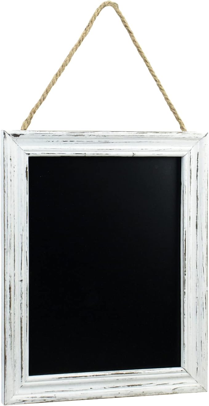SANY DAYO HOME Rustic Wall Hanging Magnetic Chalkboard Signs 14 x 11 inches