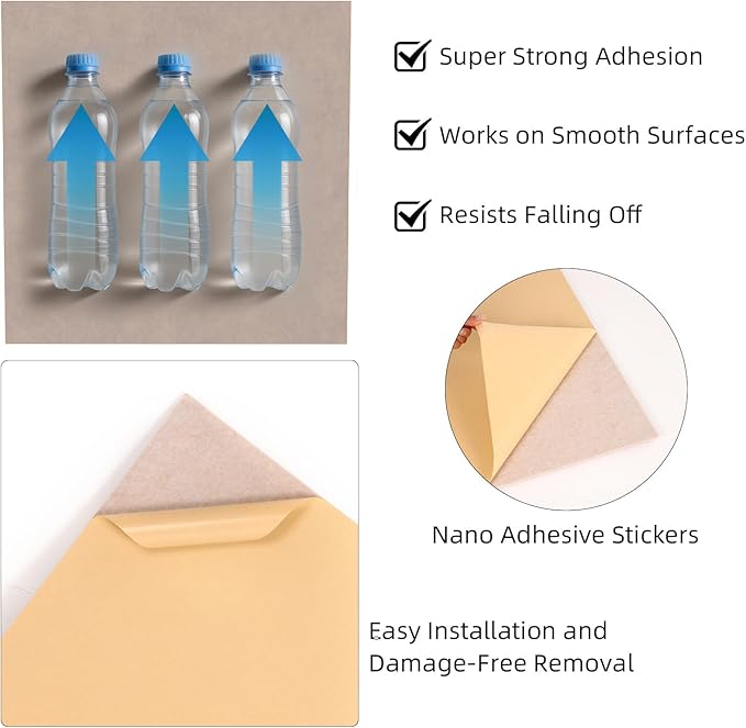 6 PCS Acoustical Wall Panels，23.6 x 23.6 Inch Self-adhesive Sound Absorbing