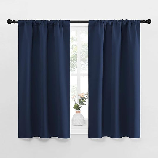 NICETOWN Kitchen Curtains, Short Blackout Curtains & Drapes, Thermal Insulated