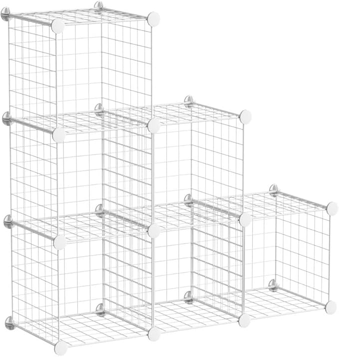 C&AHOME Wire Cube Storage, 6