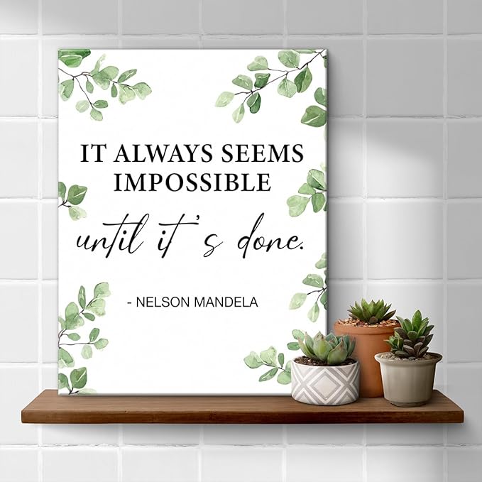 Inspirational Wall Art Motivational Painting Wall Decor